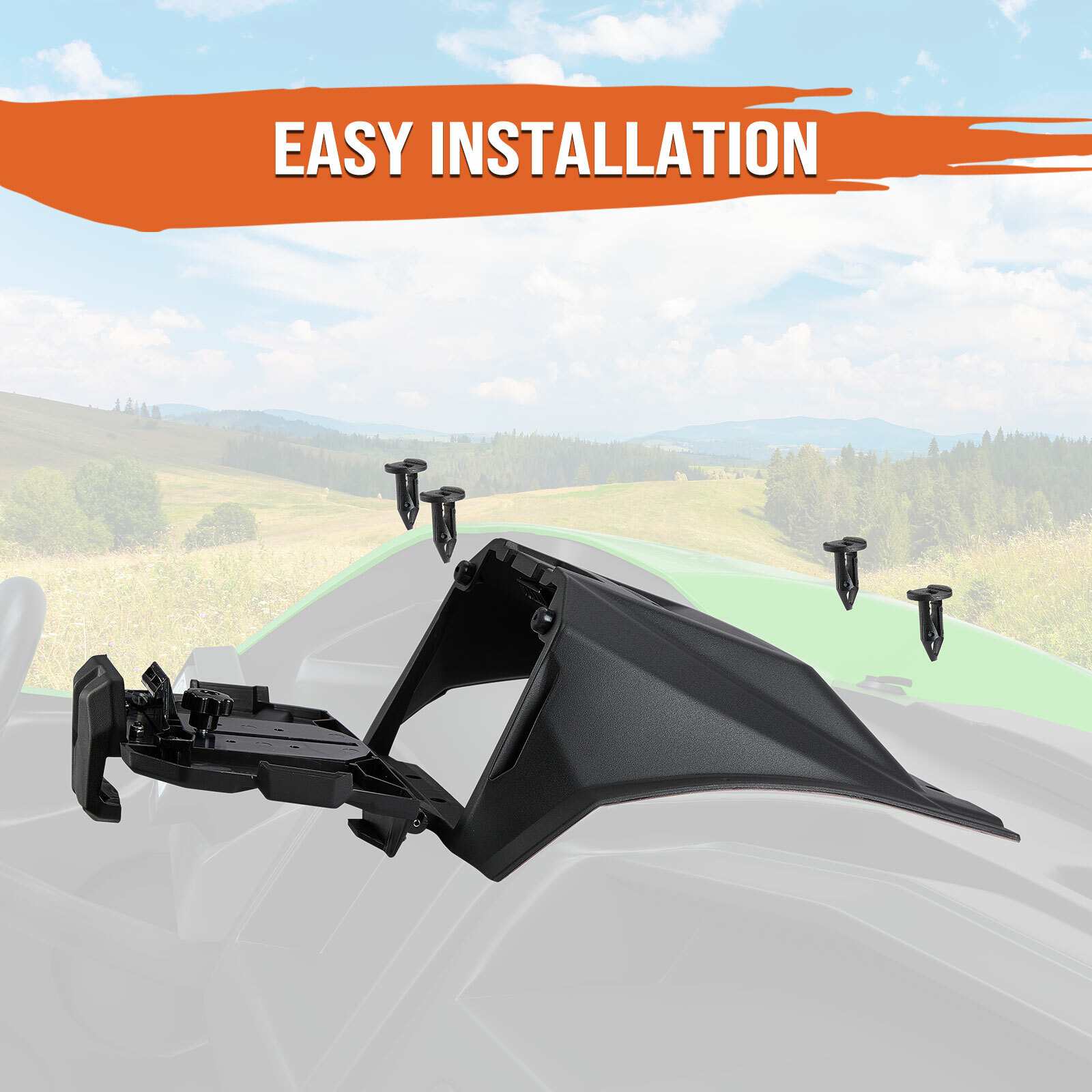 For 2020-2024 Kawasaki Teryx KRX 1000 Electronic Tablet Device Holder GPS Mount