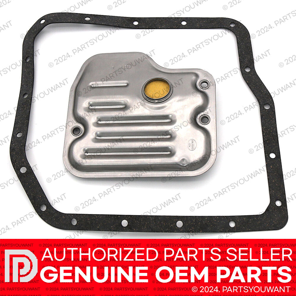 GENUINE Toyota Lexus OEM Auto Transmission Oil Strainer Filter + Oil Pan Gasket