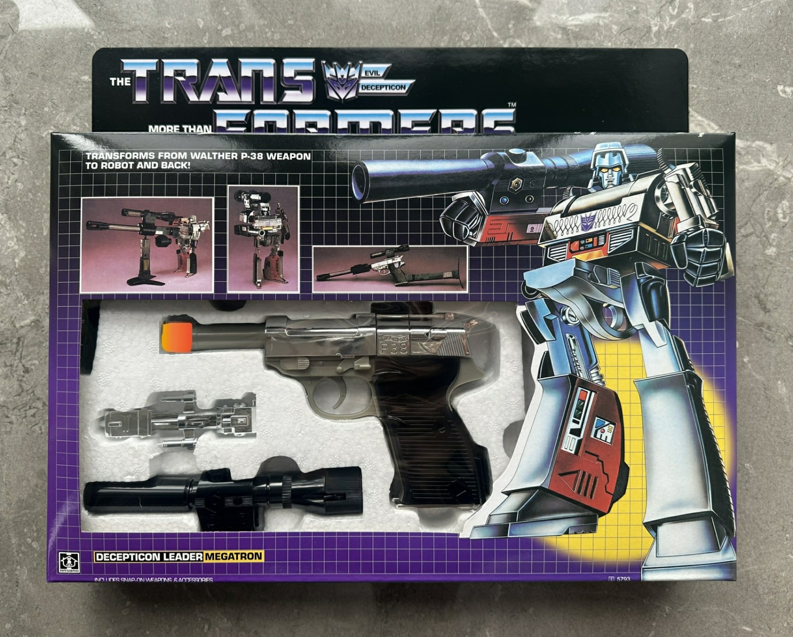 TRANSFORM Reissue G1 Megatron Brand New Free Shipping In Stock