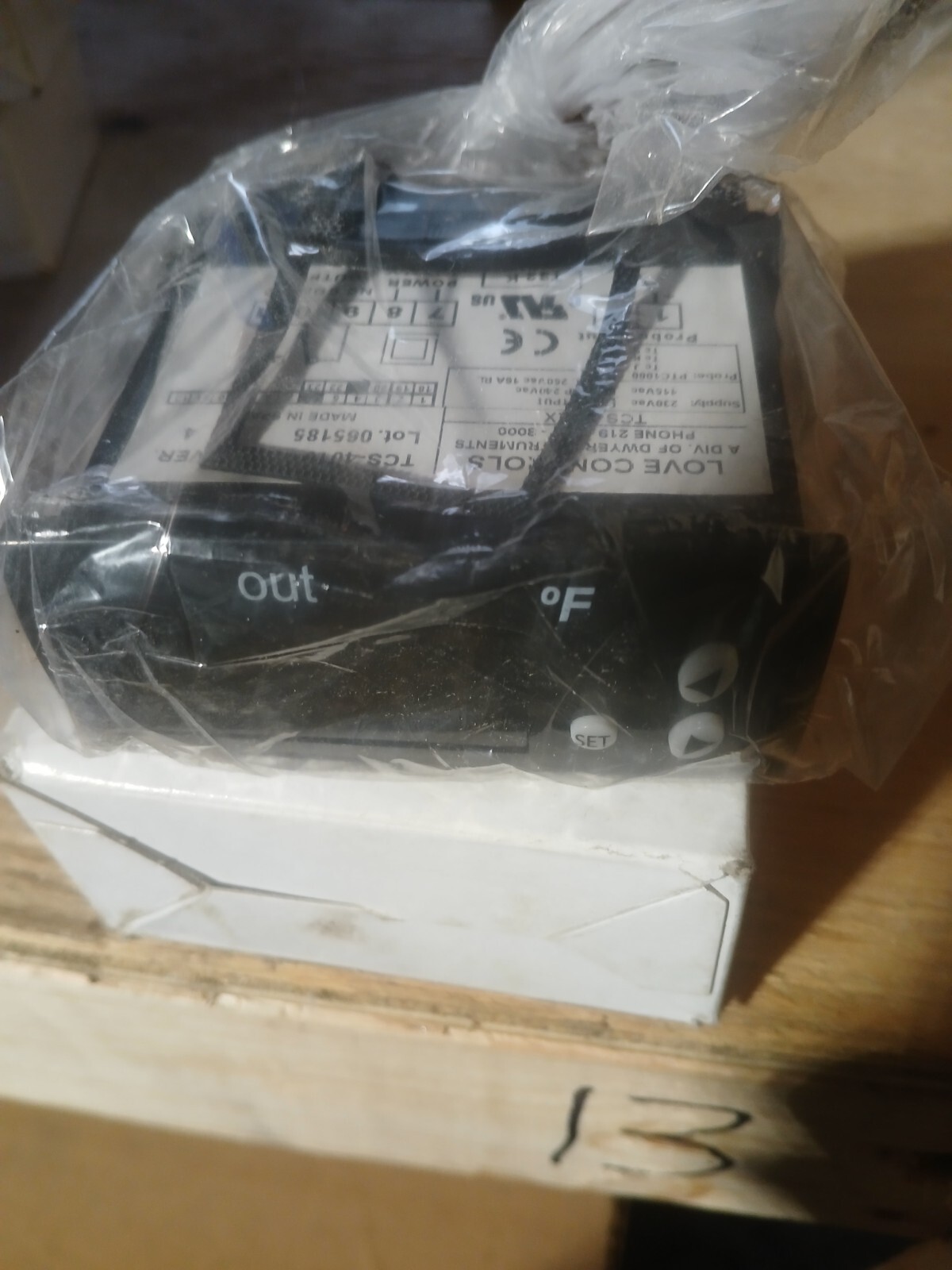 New Love Controls TCS-4010 Temperature Switch Control