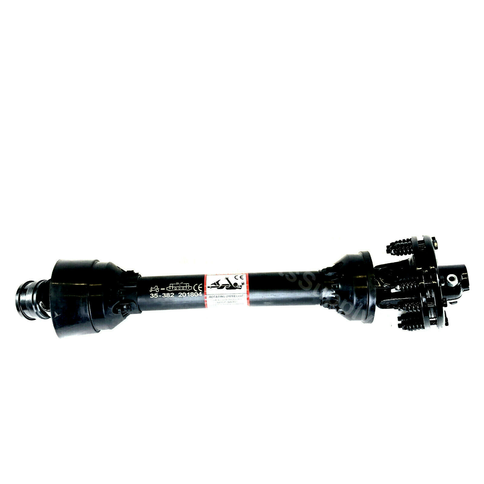 PTO Shaft with Slip Clutch for Rotary Tillers, BUSH HOG, CARONI, LANDPRIDE
