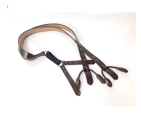 Leather Braces / Suspenders - Civil War, Old West