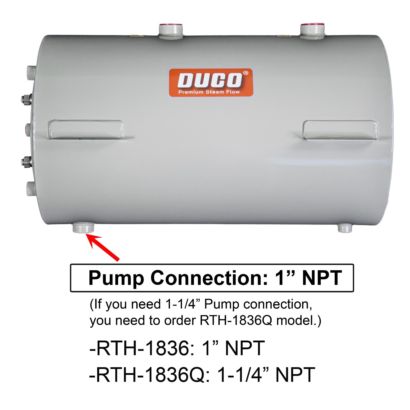 18"x36" STAINLESS STEEL (40 GALLON) BOILER CONDENSATE RETURN TANK COMPLETE SET