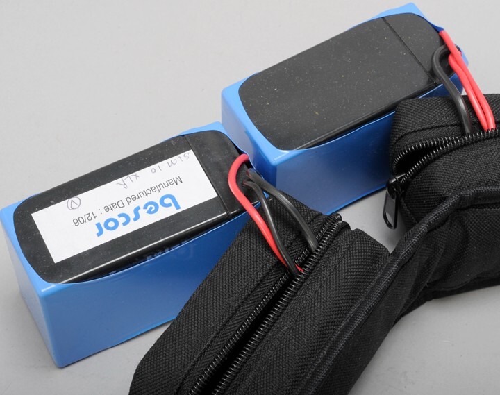 Bescor PRB-24XLR ATM Lead-Acid 12V Battery Belt UNTESTED