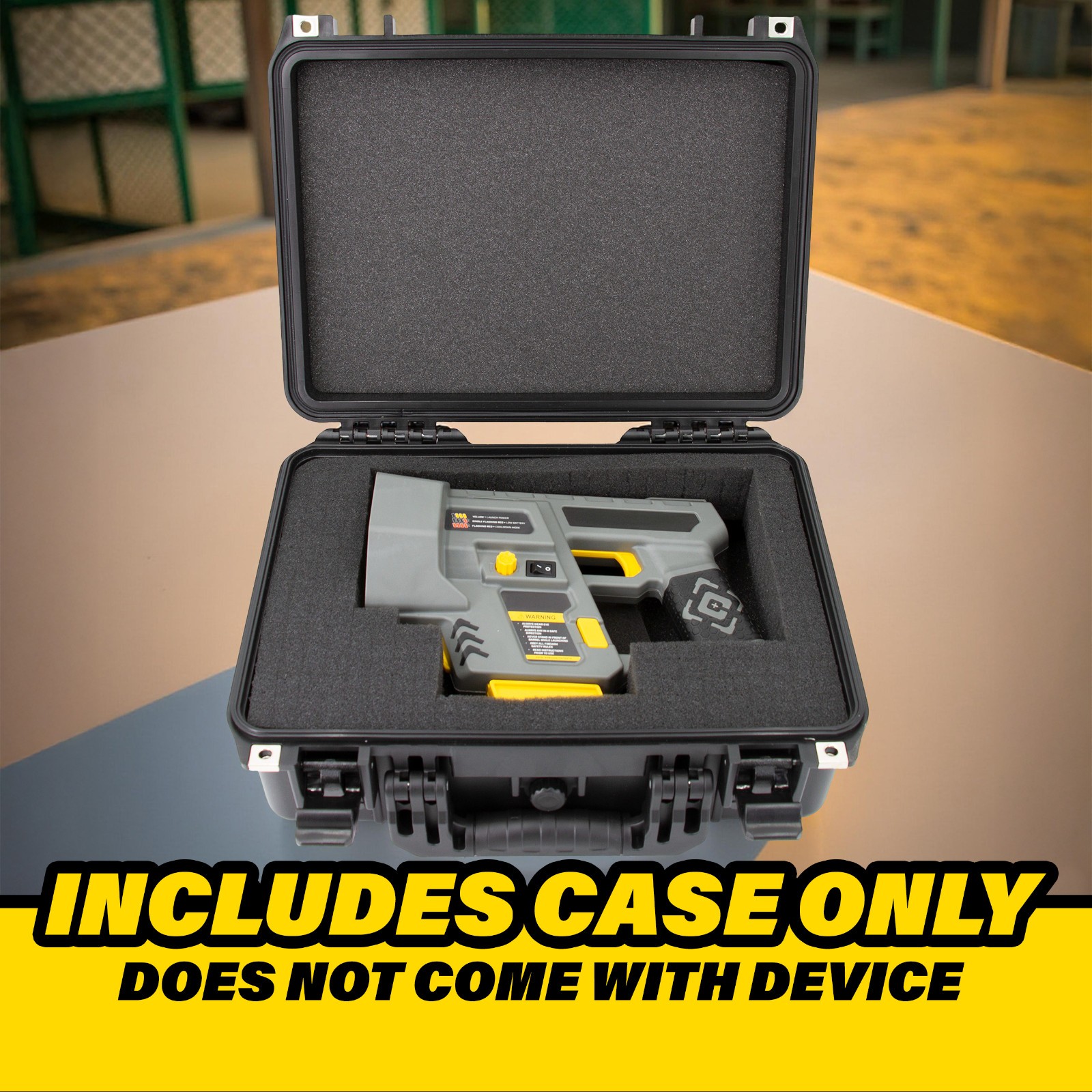 CASEMATIX Hard Case for Caldwell Claycopter Target Launcher Waterproof Case Only