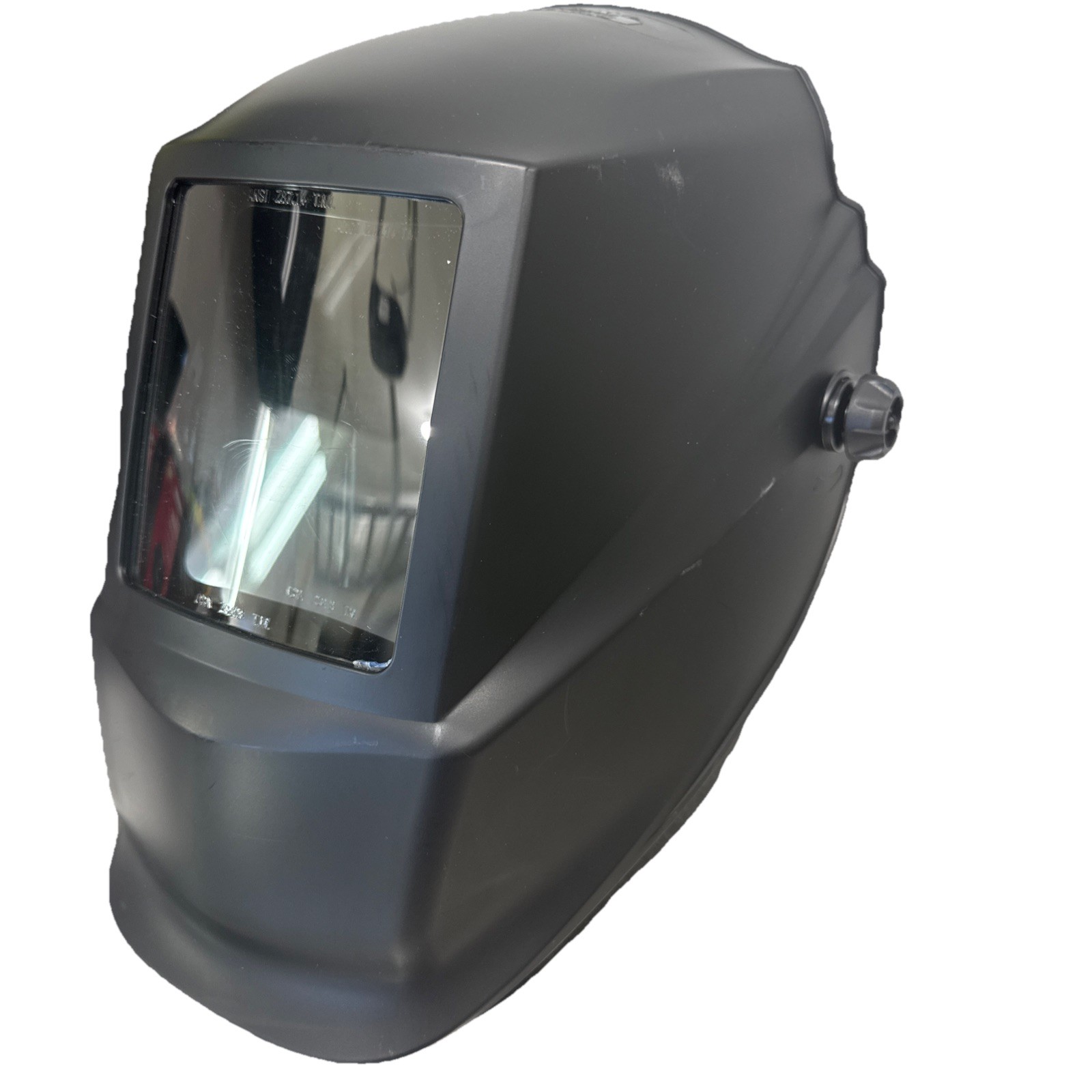 LINCOLN ELECTRIC Welding Helmet with No. 10 Lens 4-1/2 in. x 5-1/4 in View Area