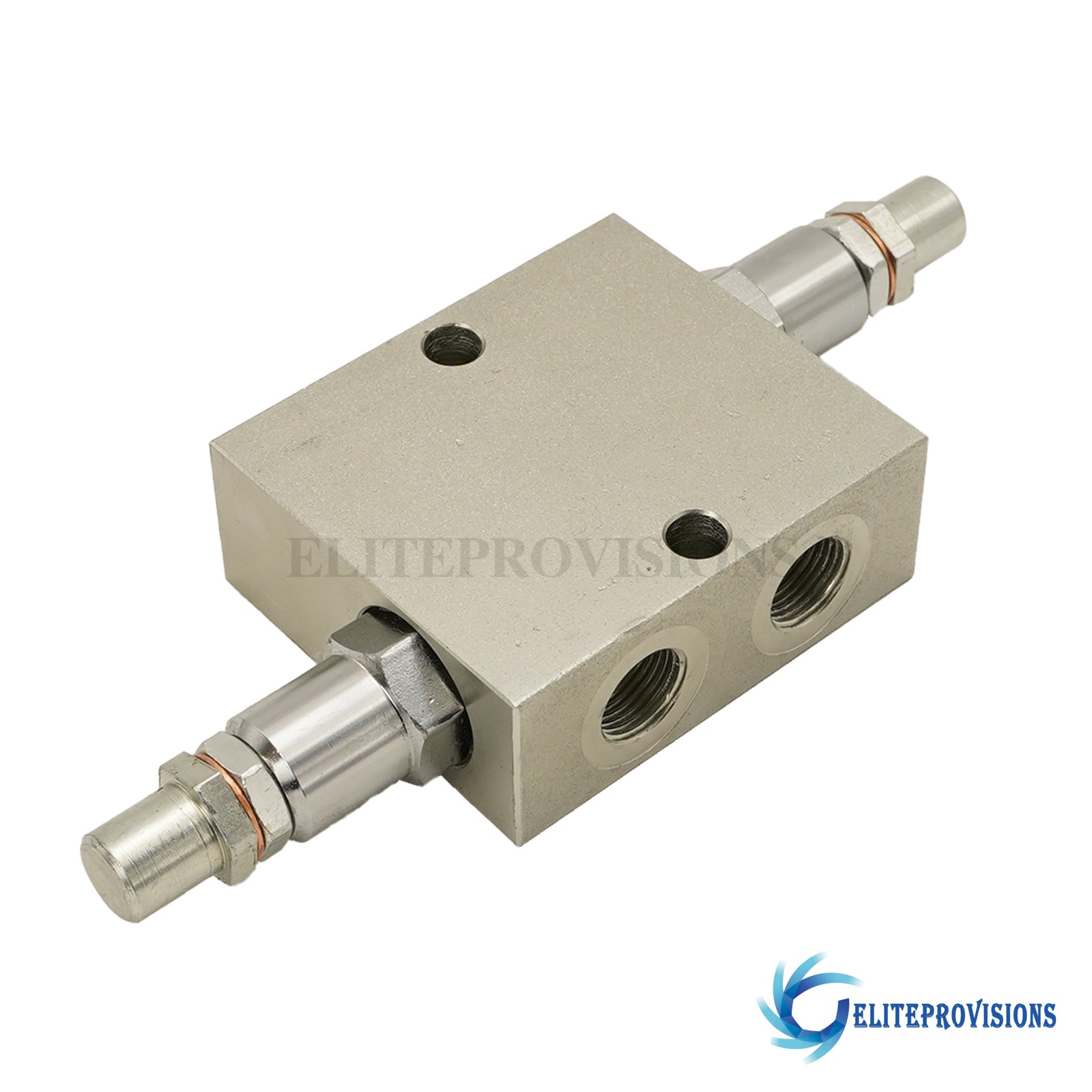 Dual Crossover Hydraulic Relief Cushion Valve 3/8” NPT Ports 12 GPM Max Flow US