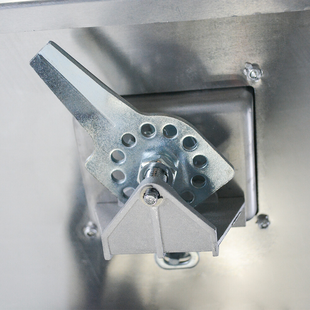 Aluminum 25"x28"x15" Side Mount Semi Truck Tool Box Saddle Step Open Wide Lid