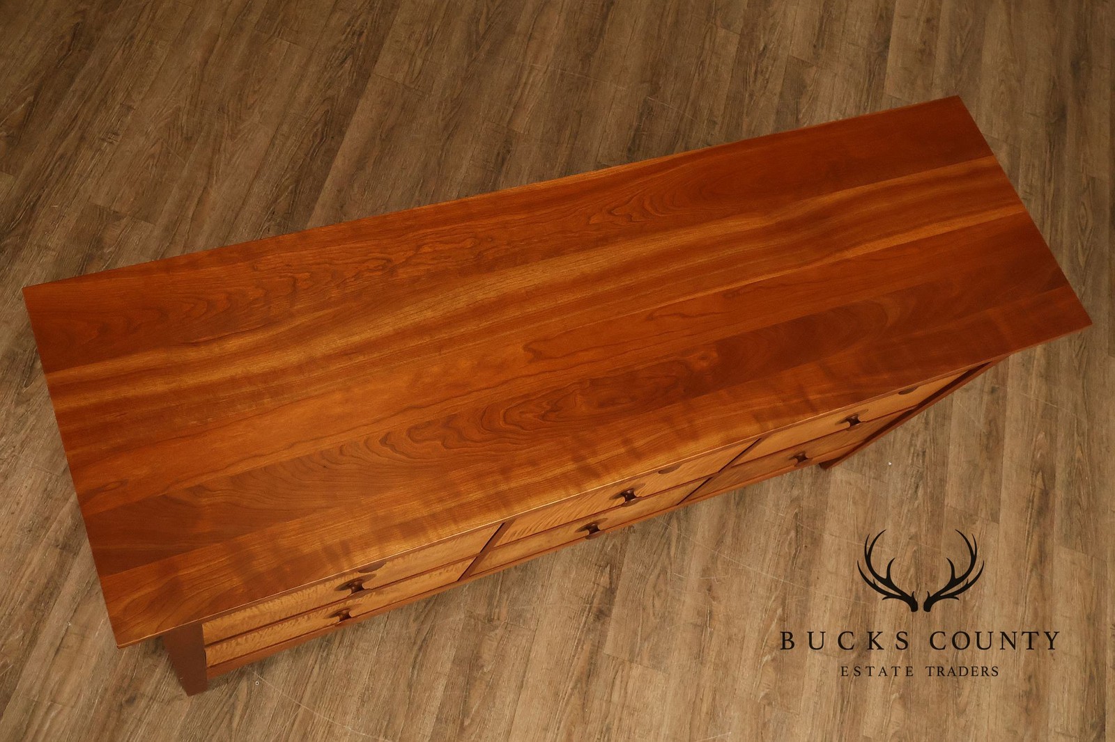 Stickley Harvey Ellis Collection Inlaid Nine Drawer Dresser