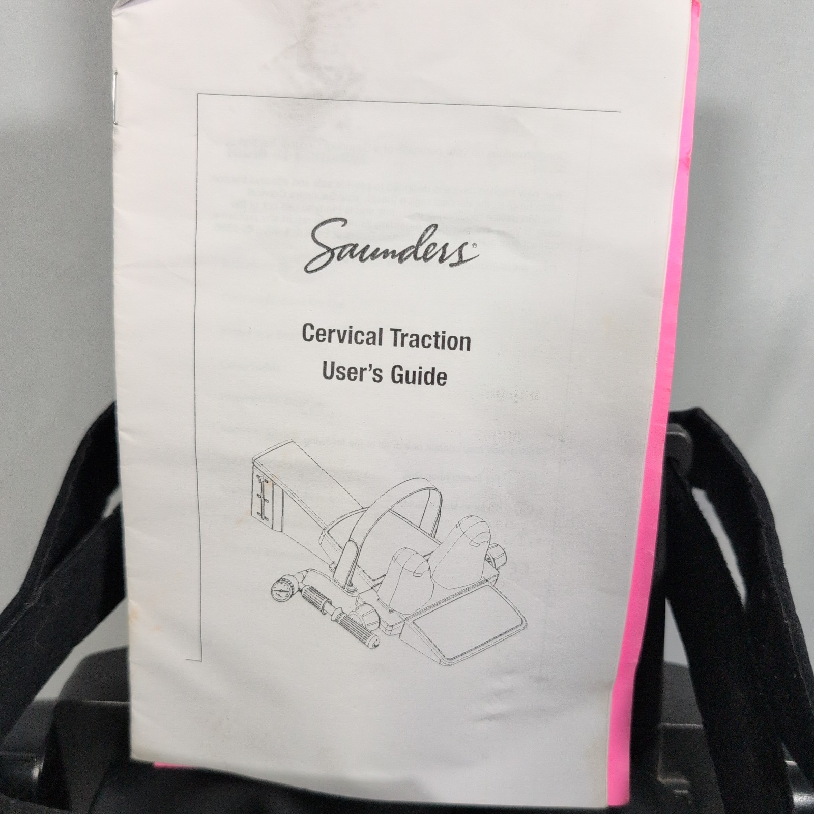 Saunder Cervical Traction Device w/Carrying Case & User Manual