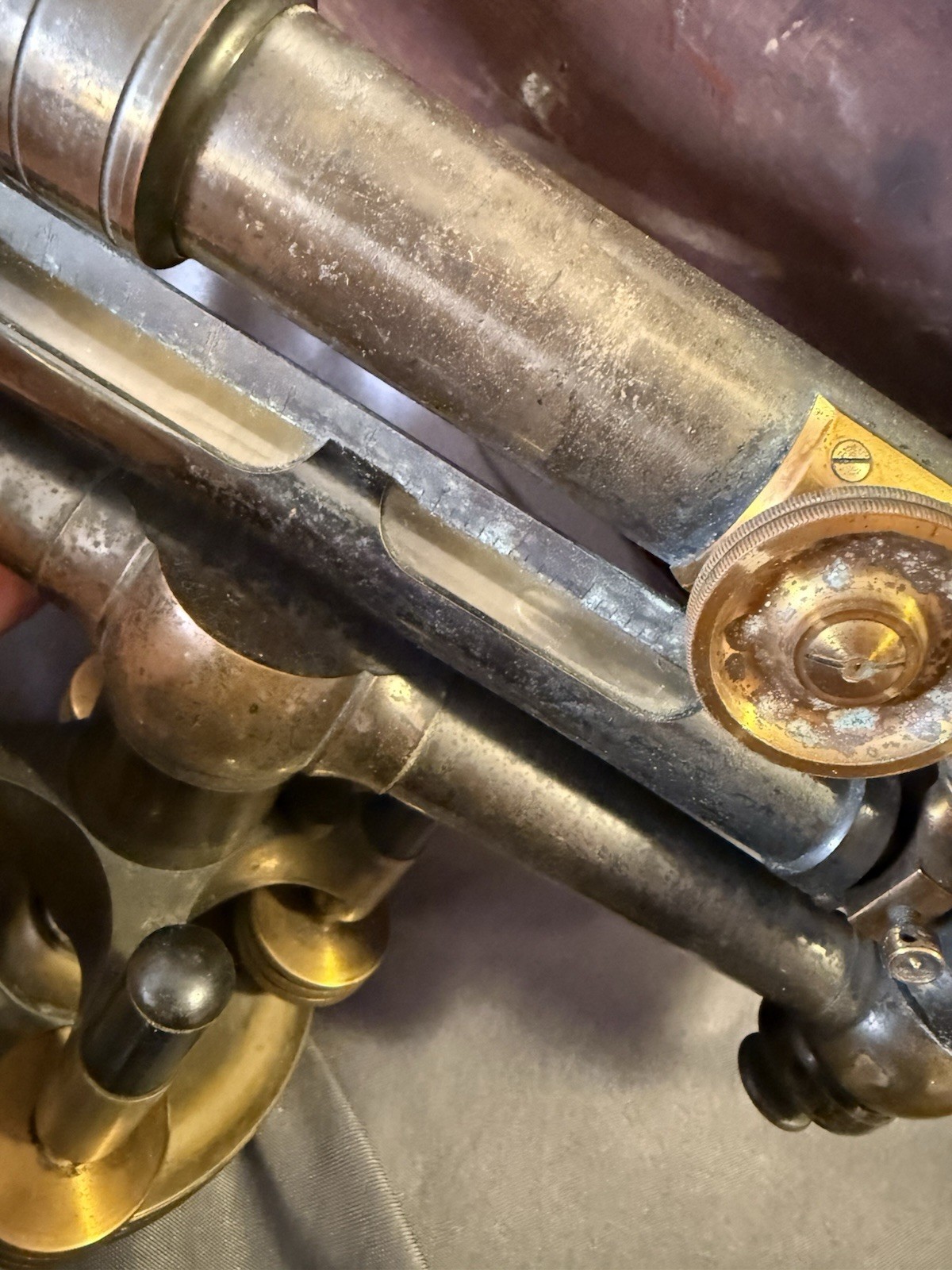 Antique Gurley Civil Engineers Surveyors Transit Instrument w/ Original Box