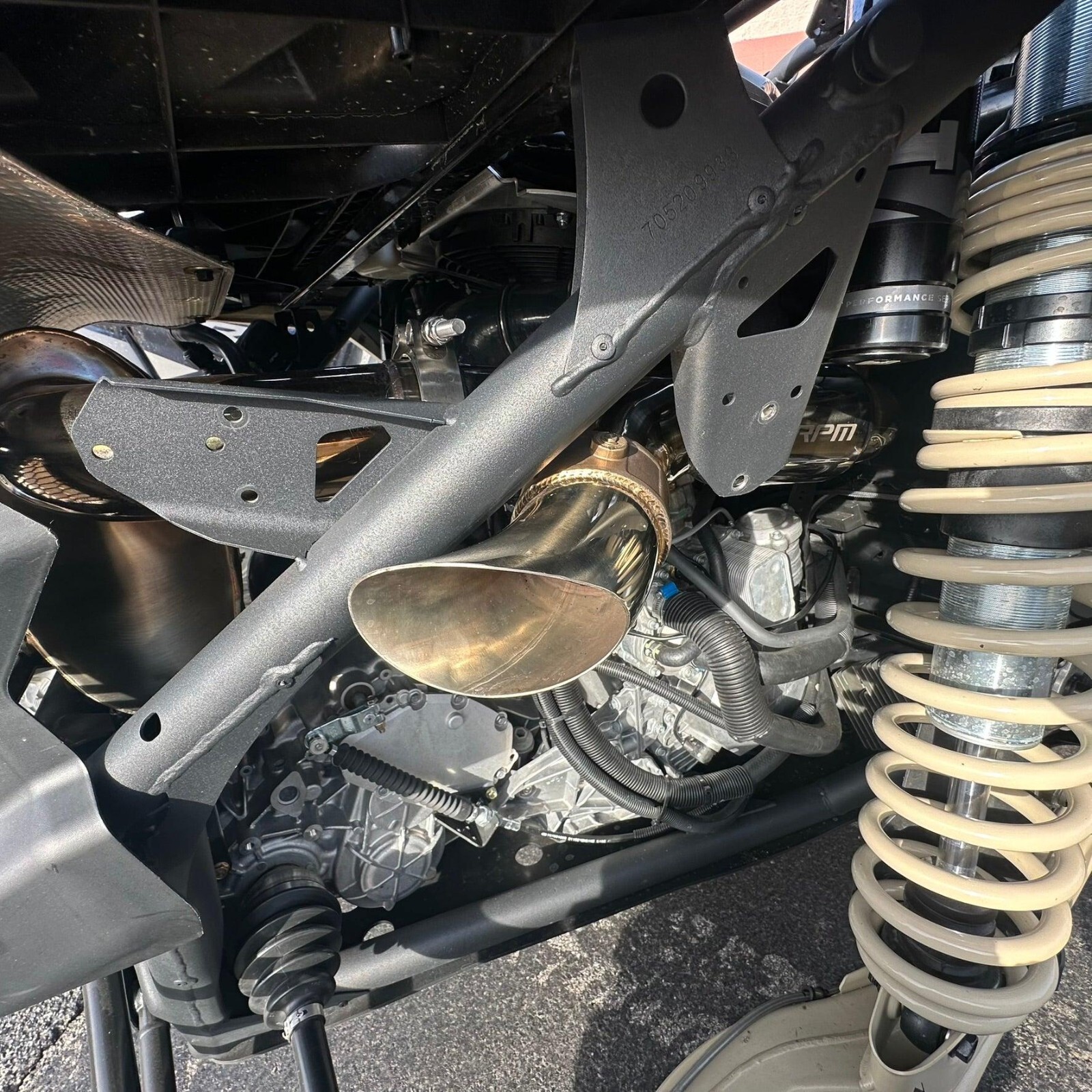 RPM 3" E-Valve Chambered Q-Series Turbo Exhaust for Can Am Maverick X3