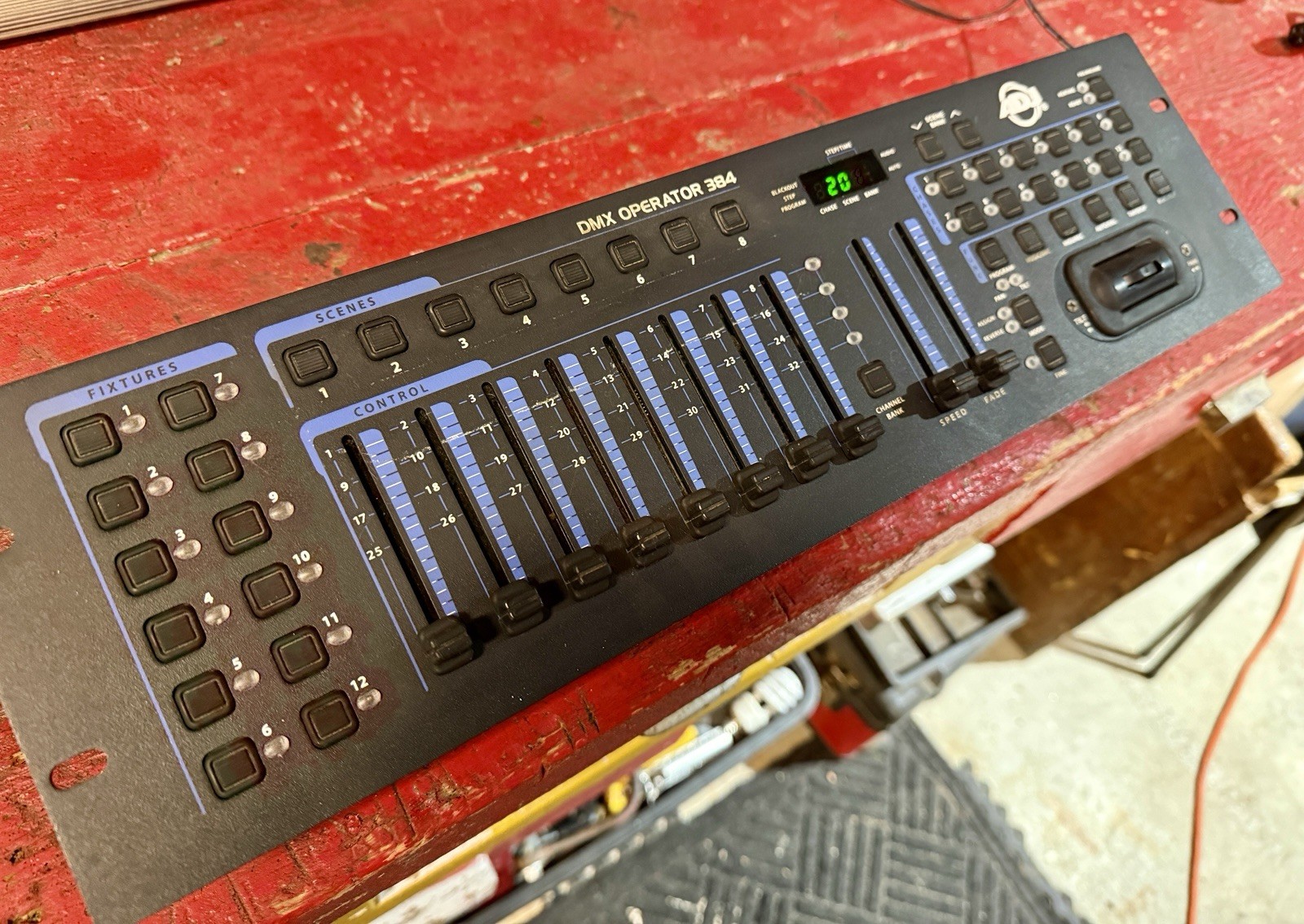 ADJ DMX Operator 384 Lighting Controller Stage DJ DMX Console 12 Fixture Control