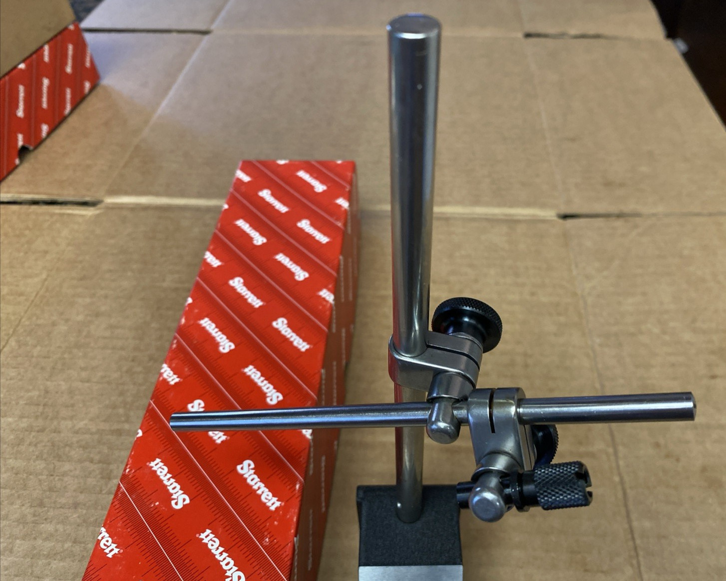 Starrett No. 657AA magnetic base 657 Complete Set Made in the U.S.A.