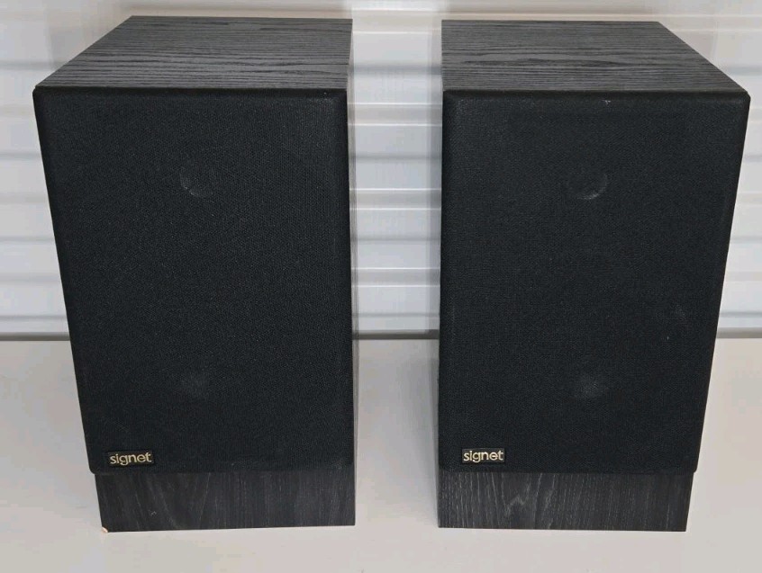 SIGNET SL250B/U VINTAGE AUDIOPHILE SPEAKERS Tested