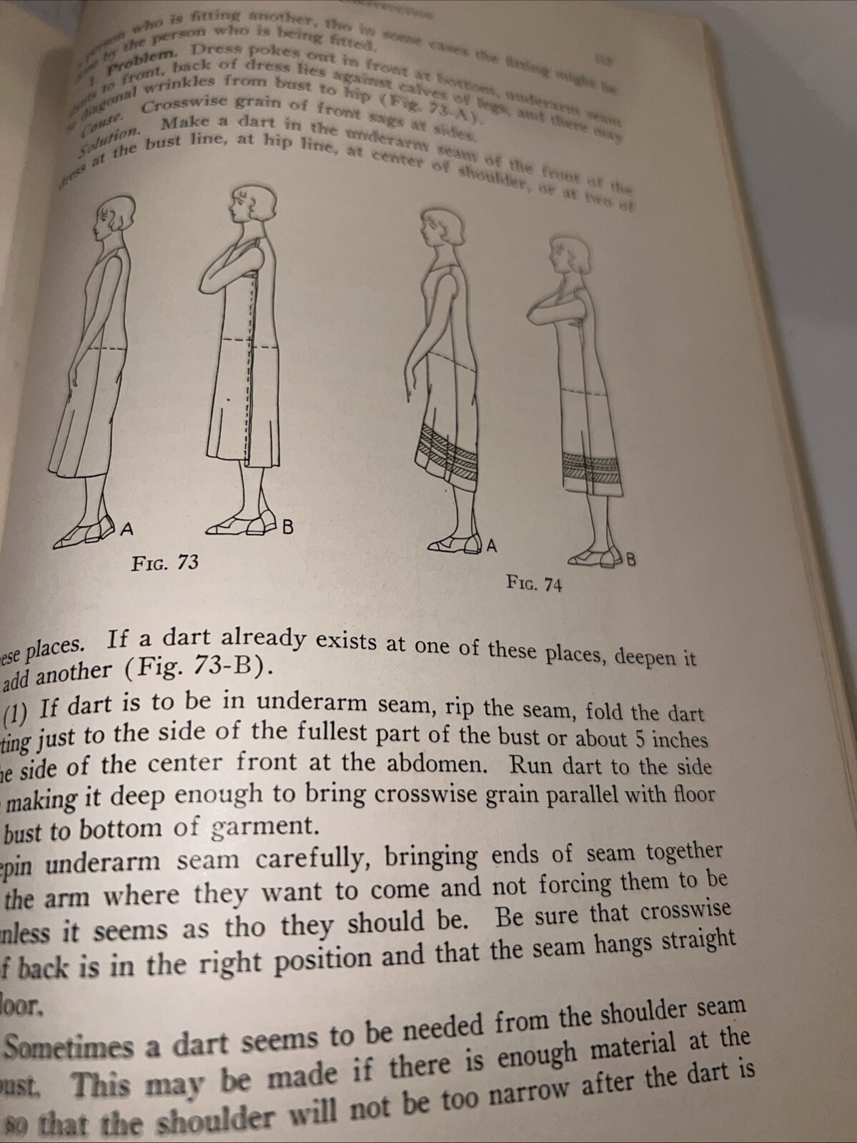 Clothing Construction Mary C. Whitlock 1933 Vintage Sewing Dressmaking Pattern