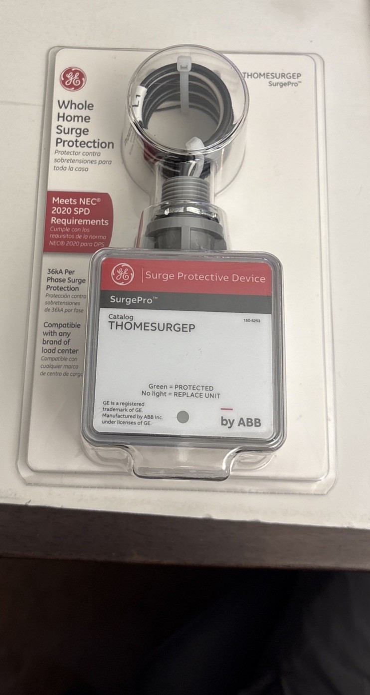 GE Universal Whole Home 36 kA Surge Protection Device - Blister Pack