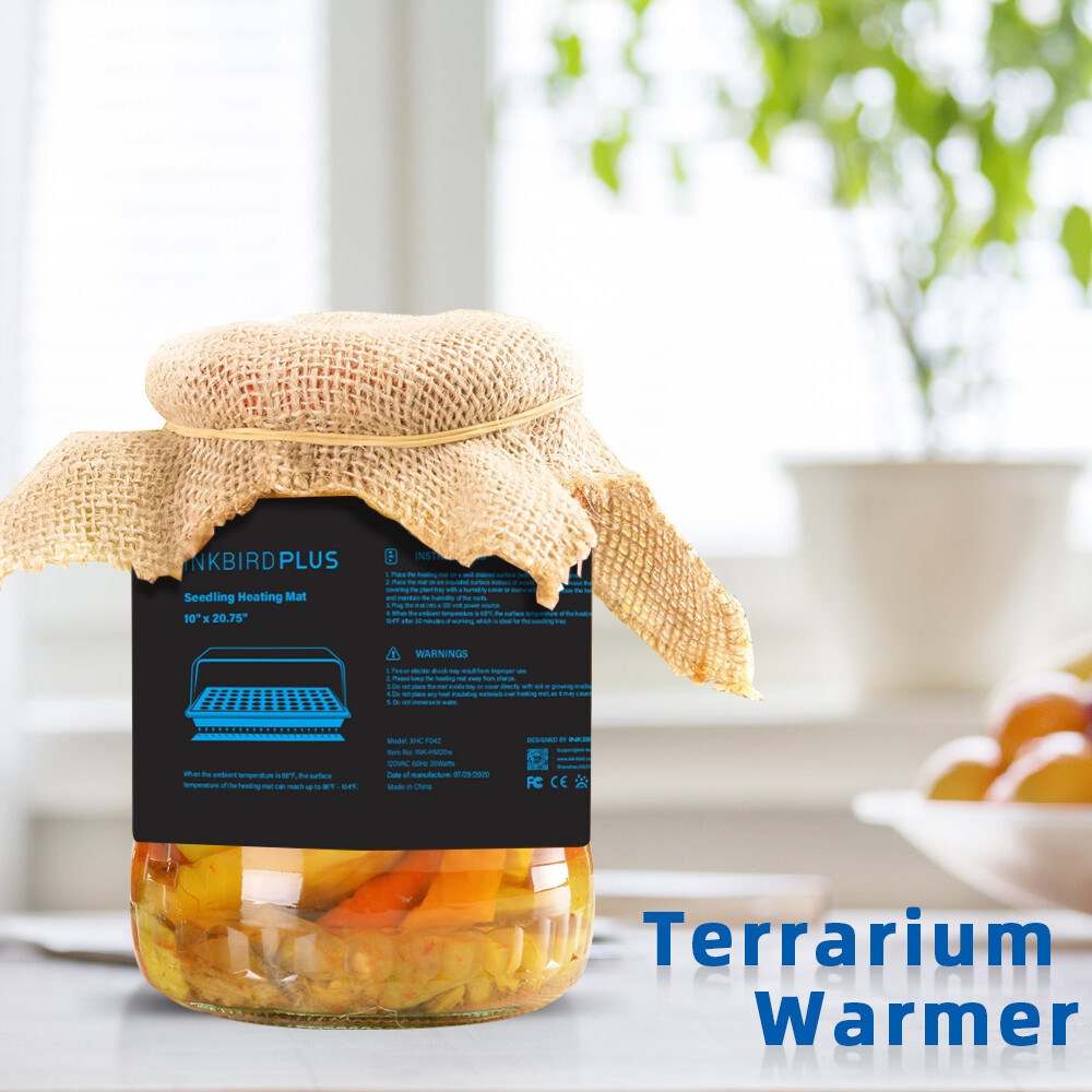 Seedling Heat Mat Seed Starter Pad Plant Germination Grow Hydroponic 10" x 20.75