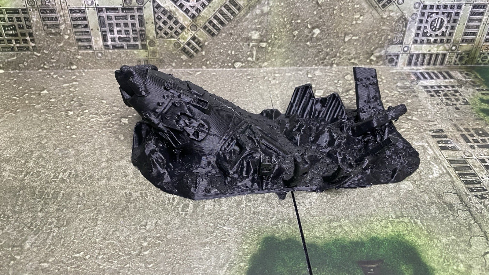 Tabletop Terrain: Crashed Planes\Scatter Terrain Warhammer 40K Compatible -7 PCS