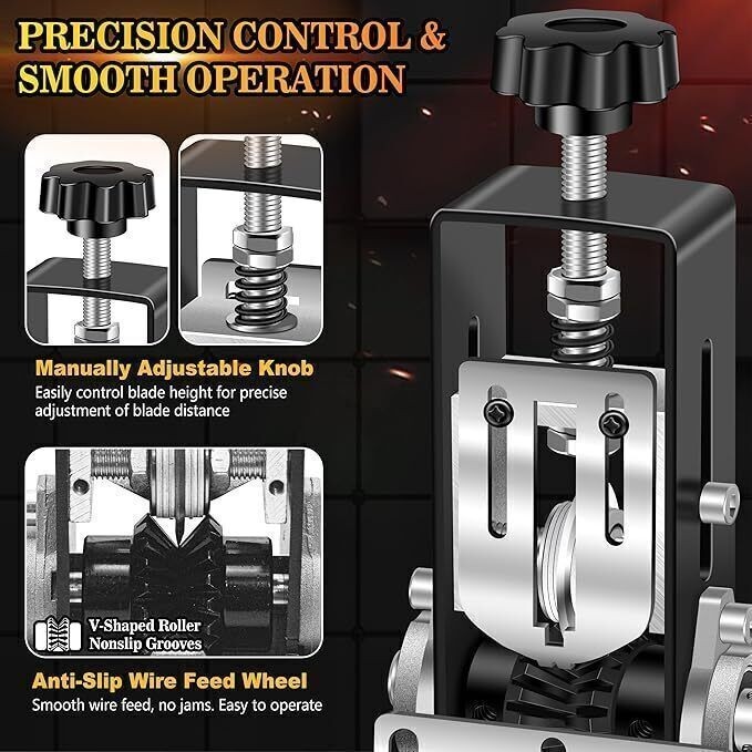 Manual Wire Stripping Machine Drill Powered Hand Crank Wire Stripper Tool 1-25MM