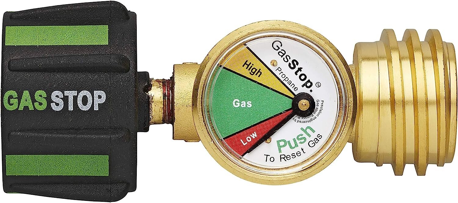 GasStop Propane 100% Emergency Shut-Off Safety Device-for RV ACME type