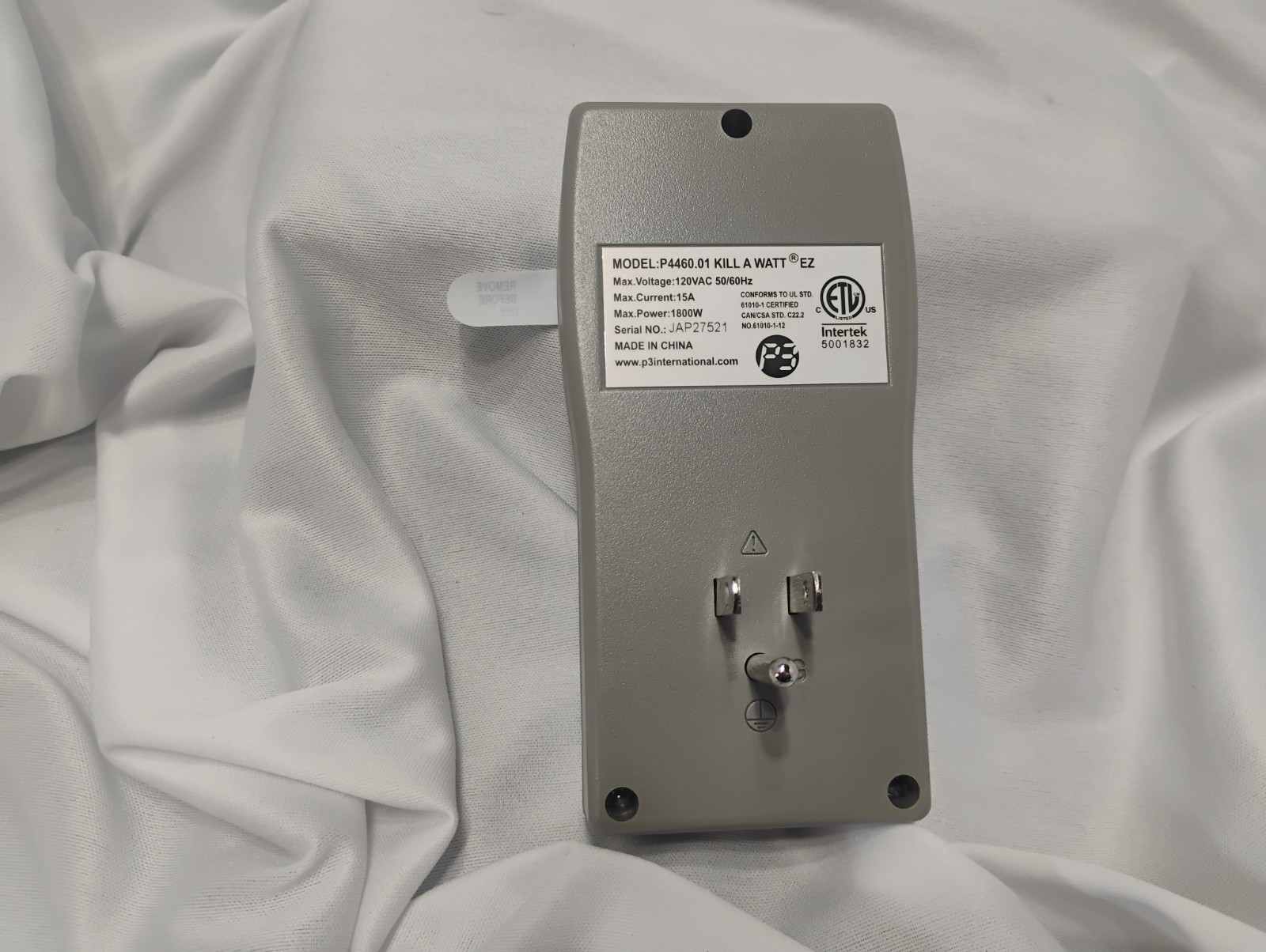 Kill A Watt EZ P4460 Electricity Usage Monitor Power Meter TESTED & WORKING