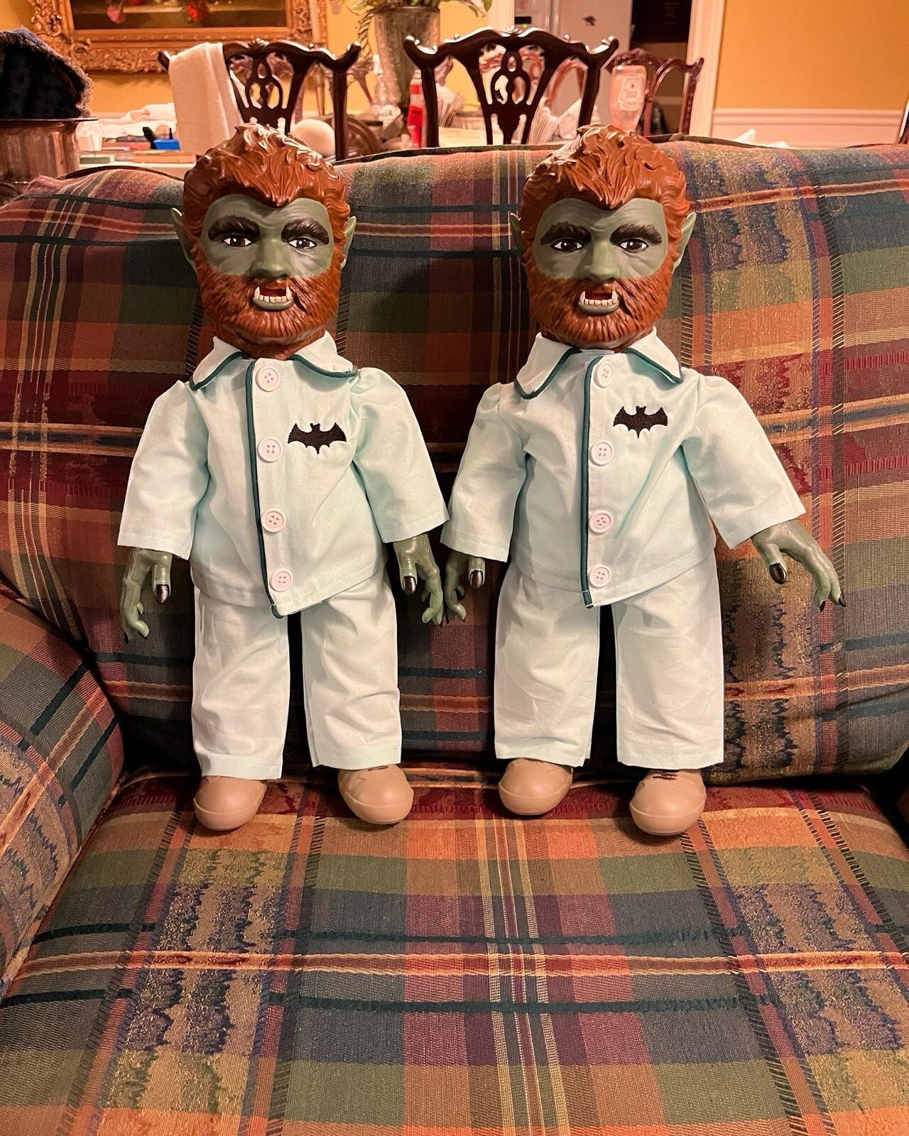 Munsters Woof Woof Doll. Heirloom quality, handmade Doll by Munsterland.