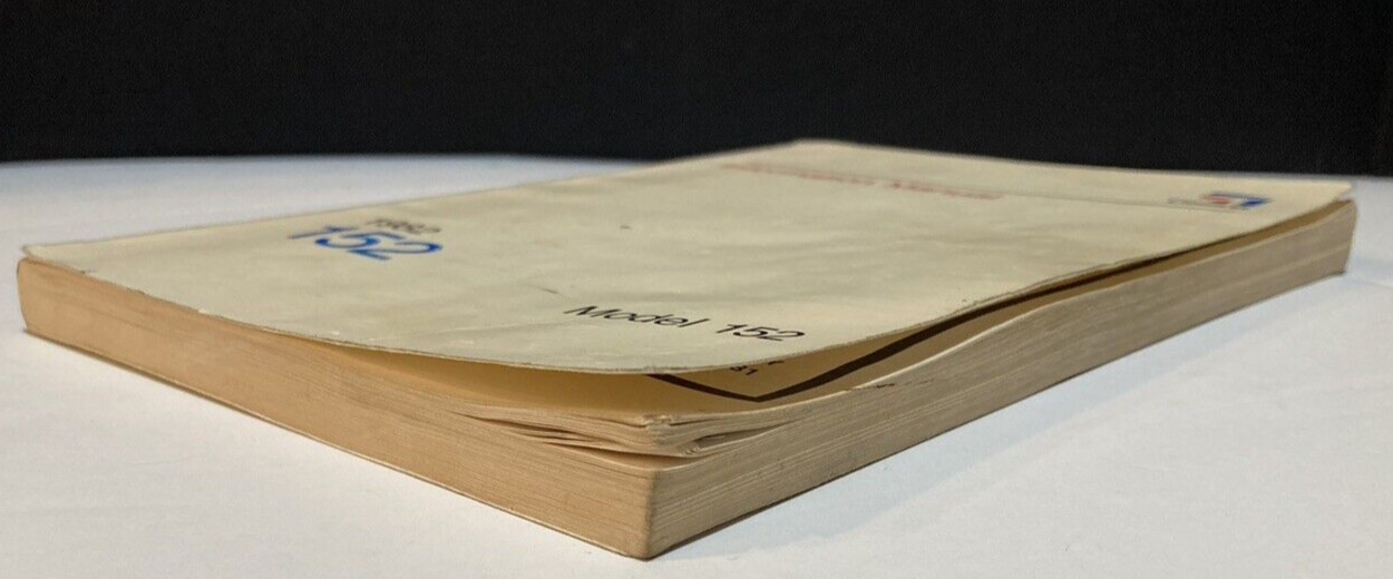 Cessna 1982 Model 152 Information Manual