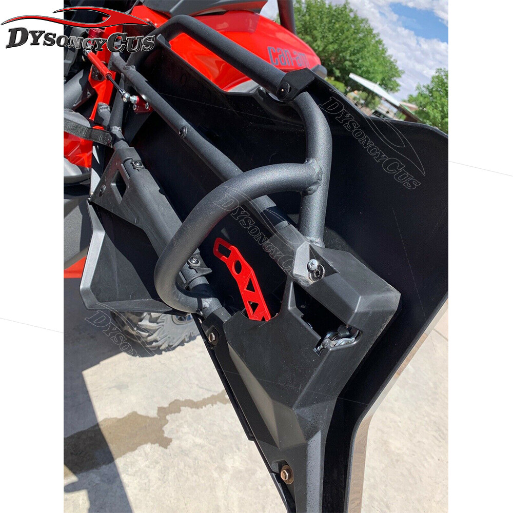 4pcs Red Door Latches Handles Fit 2017-24 Can-Am Maverick X3 X DS RS Turbo R Max