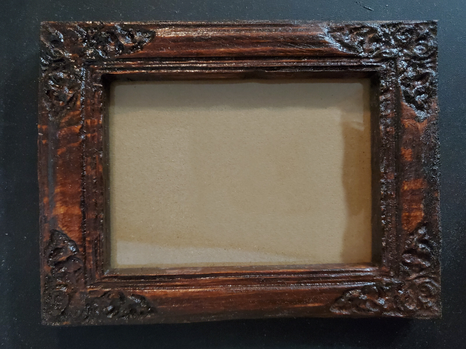 4x6 Carved Picture Frame