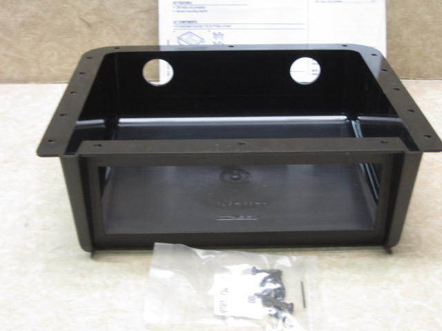 Under Dash Surface Mount Overhead Stereo Radio Housing Boat Marine RV Trailer