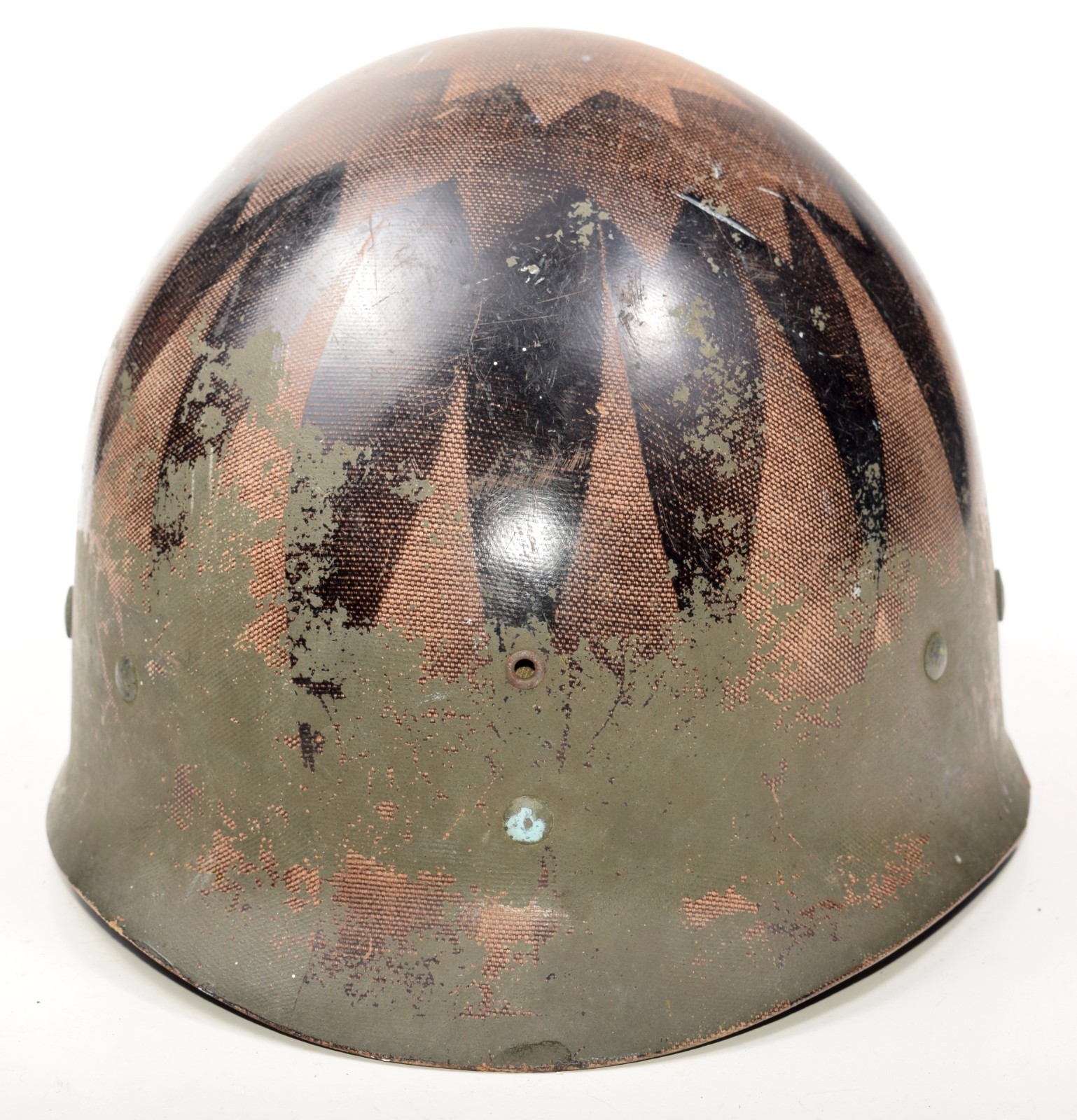 Original WWII US Military CAPAC M1 Helmet Liner w/ Sweatband, Nape Strap