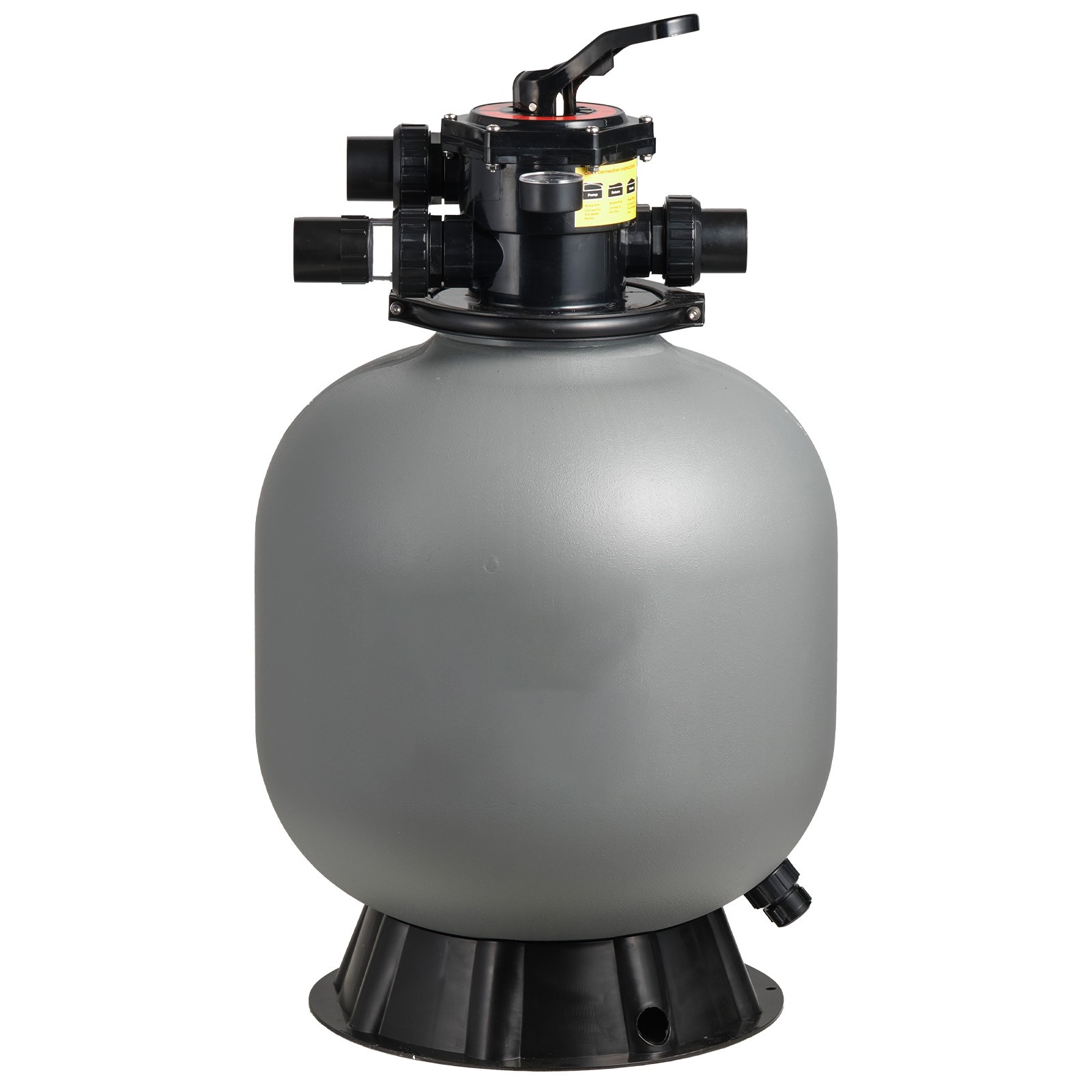 Uimoso 20-Inch Sand Filter with 7-Way Valve for Above-Ground Pools