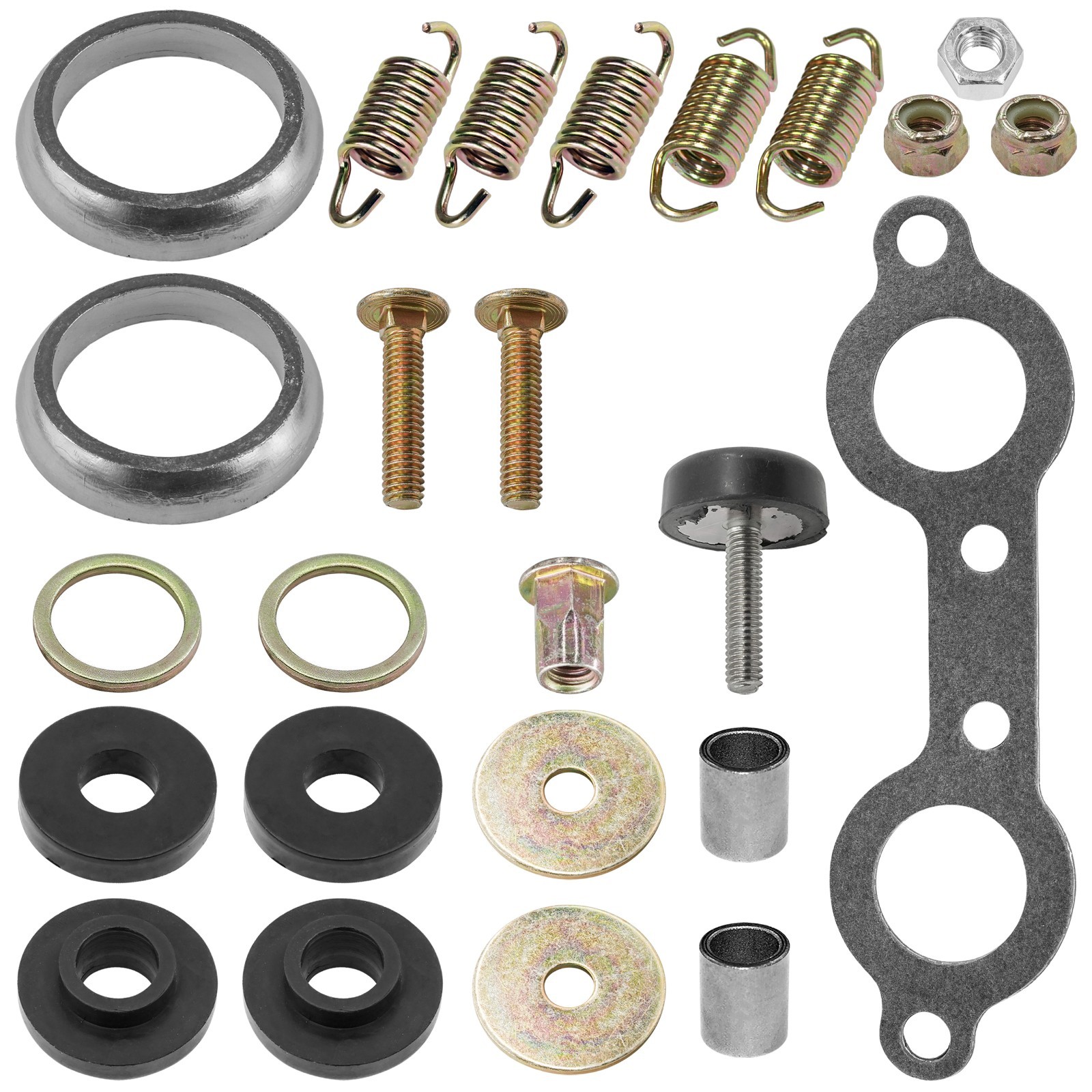 Exhaust Muffler Silencer Kit for Polaris Sportsman 700 EFI 2002-2006 / MV7 2005