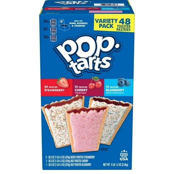 Pop-Tarts Frosted Variety Pack, 48 ct.