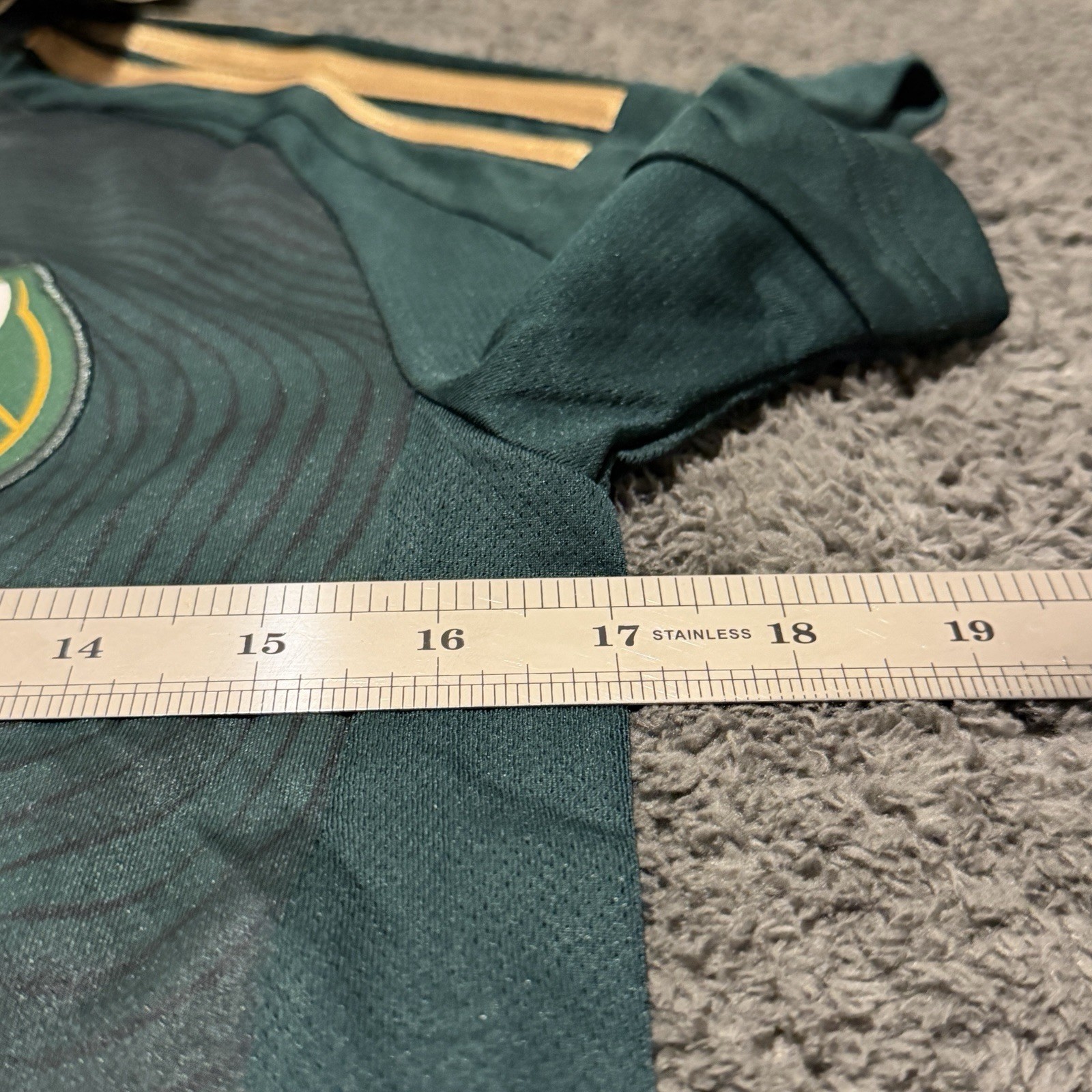 Portland Timbers Adidas Women’s Home Jersey Small NWT Green MLS IV9938