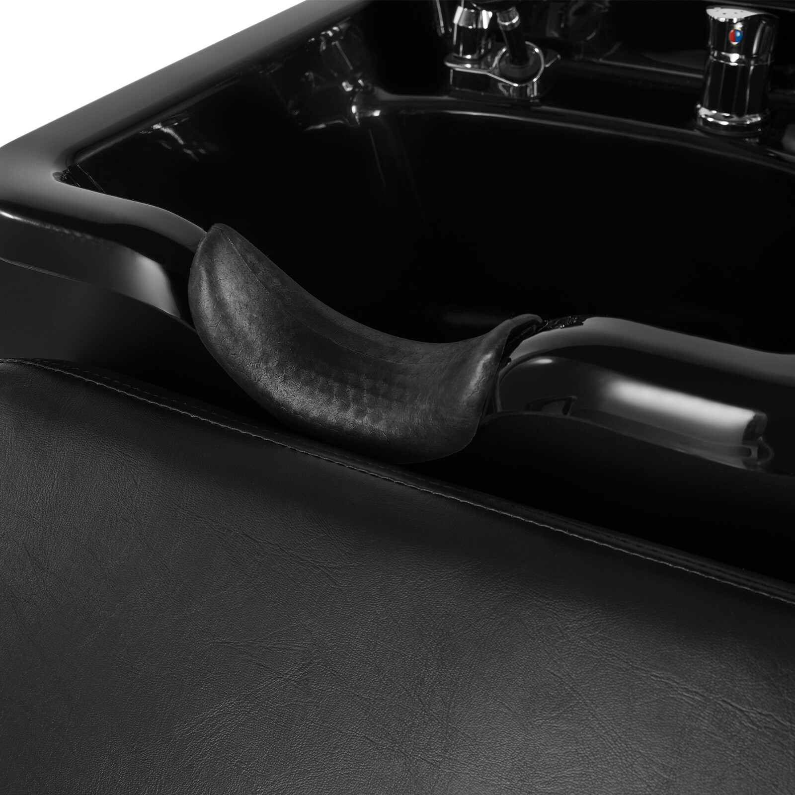 Backwash Shampoo Bowl Station/Auto Recline Barber Chair Salon Beauty Spa Styling