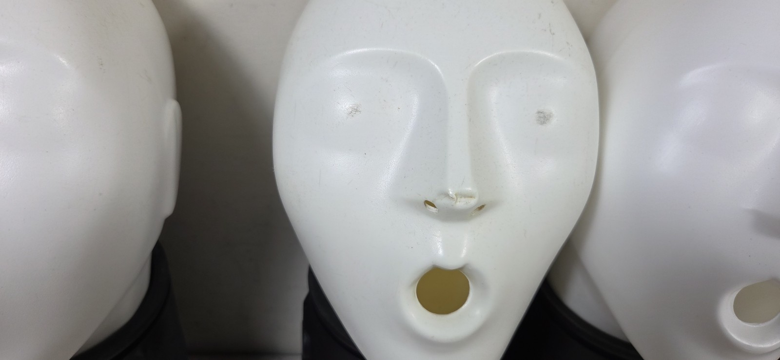 ACTAR 911 Patrol 5x Manikin Dummy CPR Training Heads with Bag