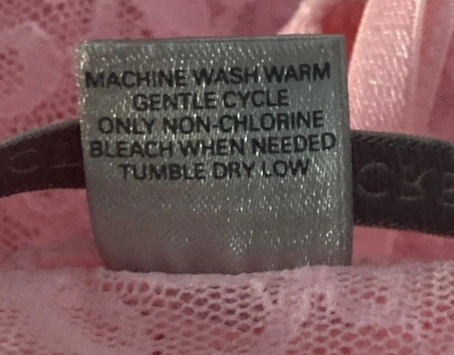 Victoria's Secret Lace Slip Dress Sz XS? Light Pink Sheer Ruffle Bow Lingerie