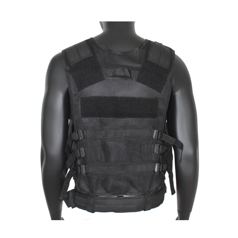 U.S Tactical Vest Military Police Airsoft Hunting Combat Training Gear Black