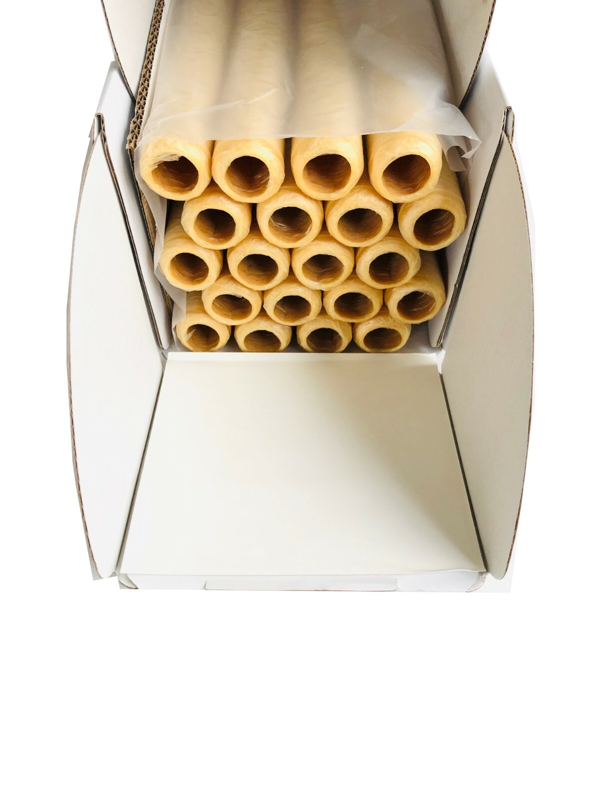 Collagen Casings Dry 26mm / 50ft for stuffing 324 Lb 1800 sausages 20 sticks