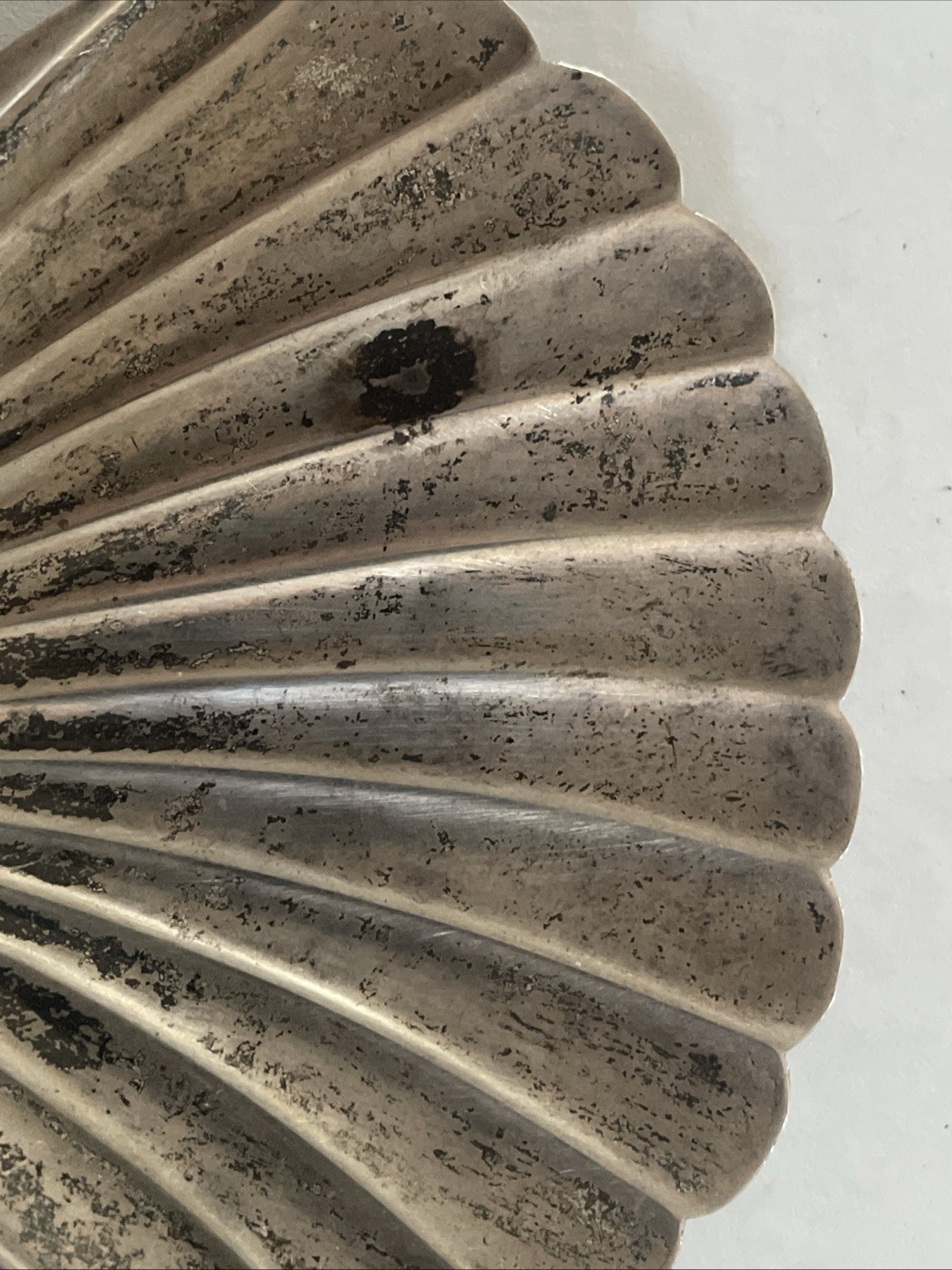 Vintage Sterling 950 Silver Clam Shell Seashell Trinket Jewelry Dish Tray 20g