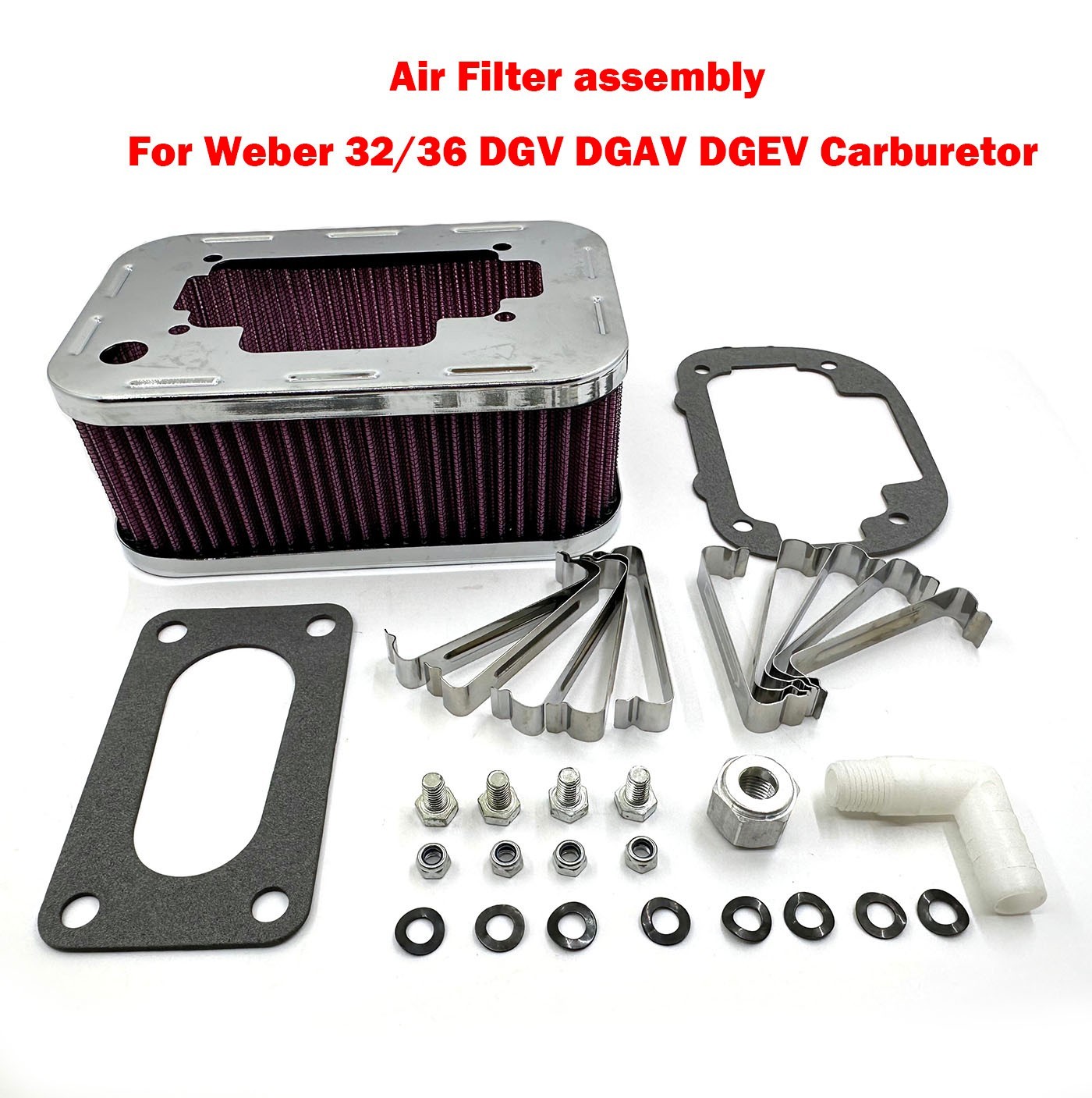 Weber Redline 32/36 DGV DGAV DGEV 38 DGAS Air Filter Cleaner 99217.332S