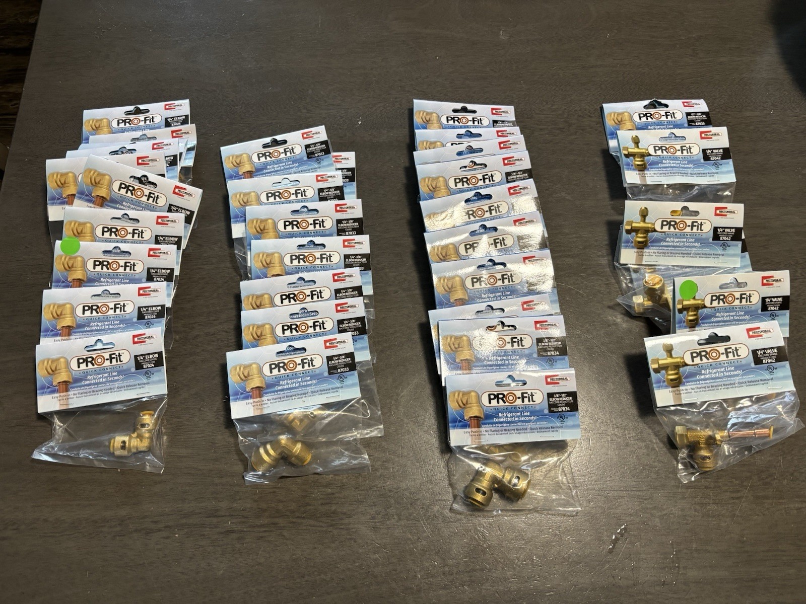 Pro-Fit Quick Connect Fitting Lot