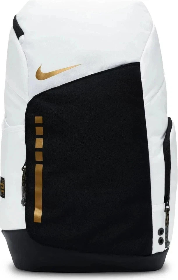 Nike Hoops Elite Pro Backpack 32L White Gold DX9786-100 NEW (same Day 🚛✅)