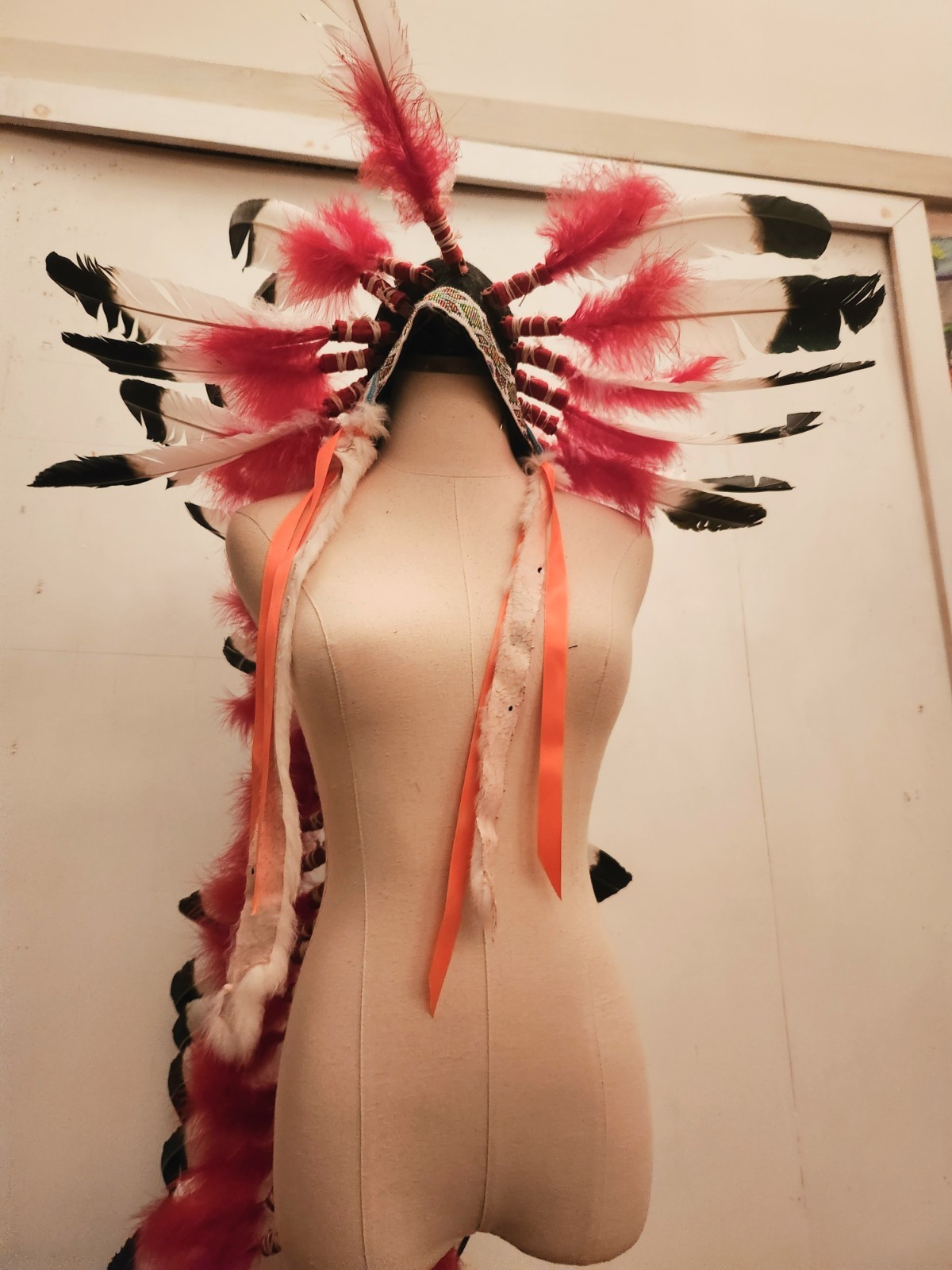 native american indian headdress **handmade