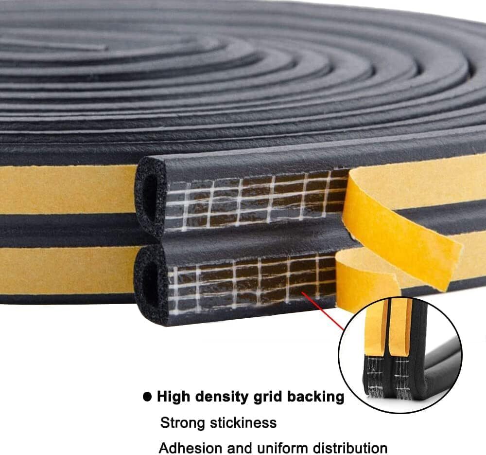 32.8 Feet Self Adhesive Door Seal Strip Window Stripping Weather Strips-House Ro