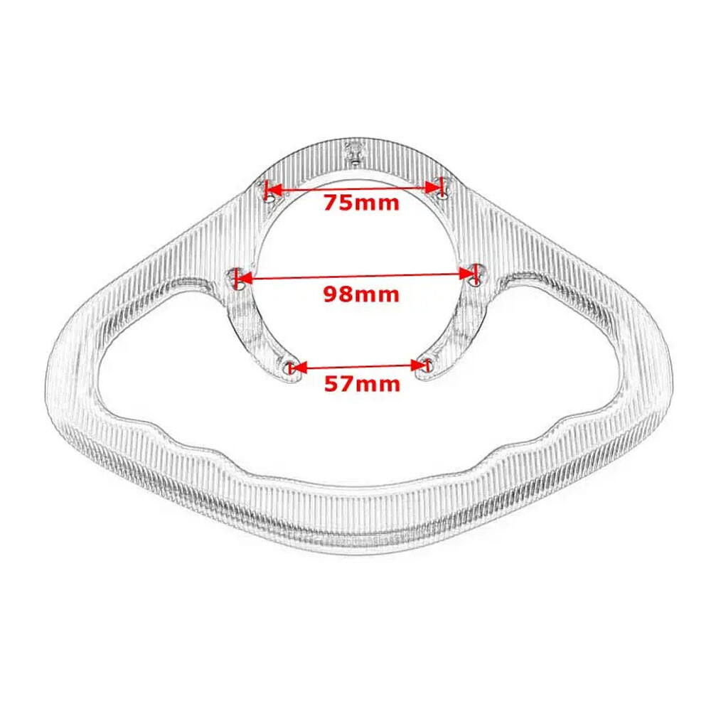 For Honda CBR600 F4I CBR600RR CBR 1000R Tank Grab Bar Handle Passenger Hand Grip