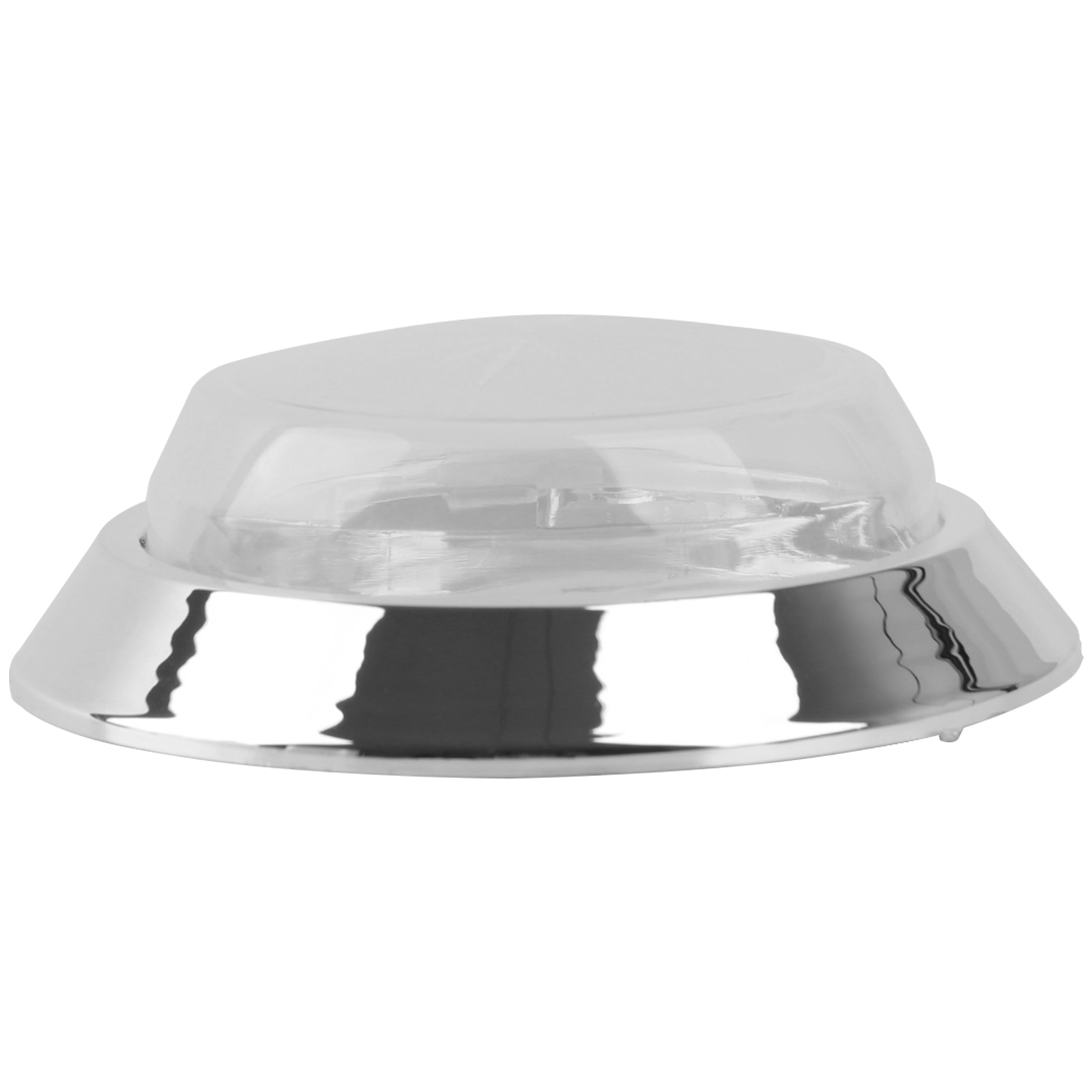 White LED Interior Dome Light For GM Chevrolet Chevy 1970-1981 OT001000A Chrome