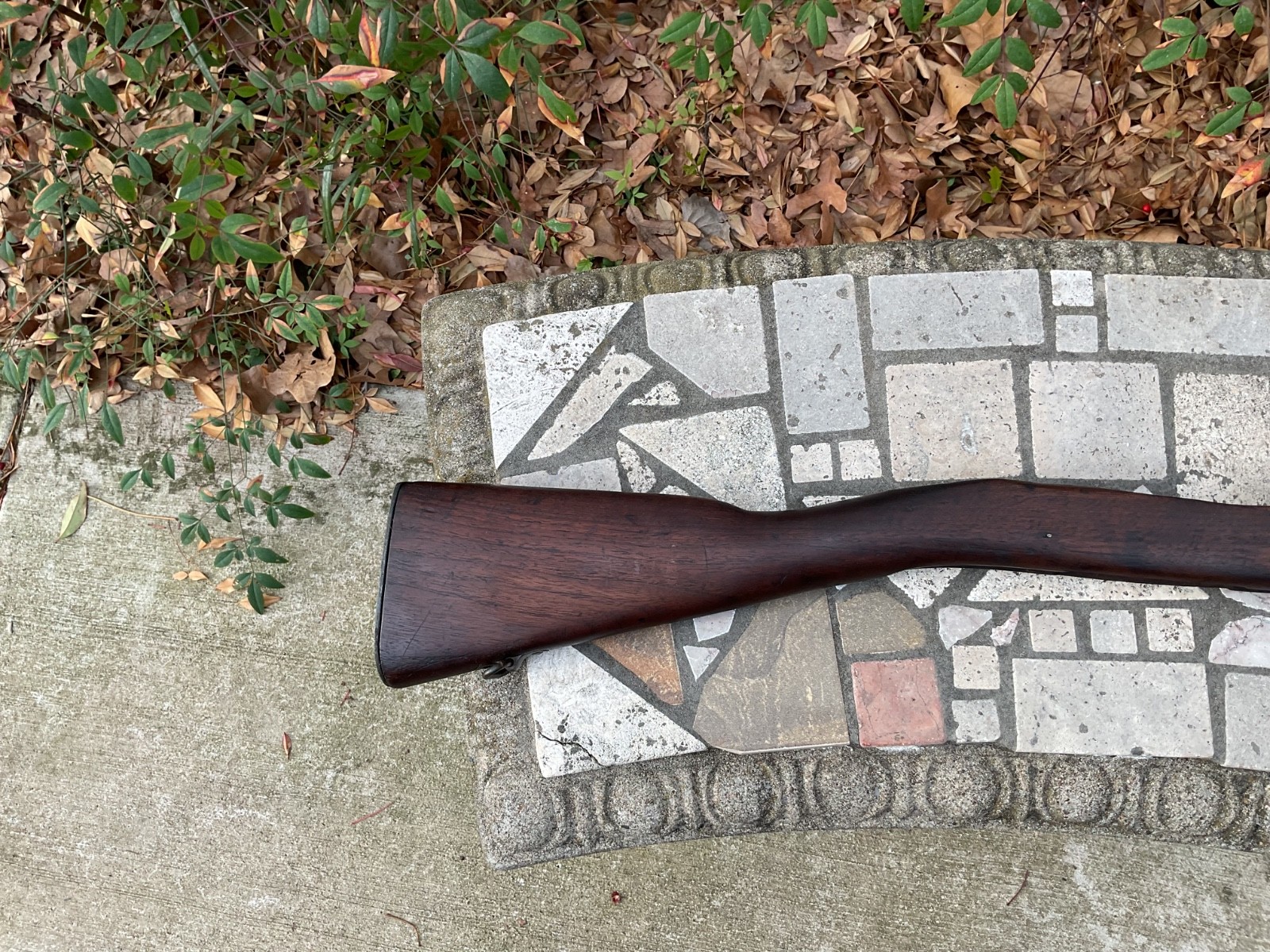 REMINGTON 1903A3 stock, handguard and hardware as shown.